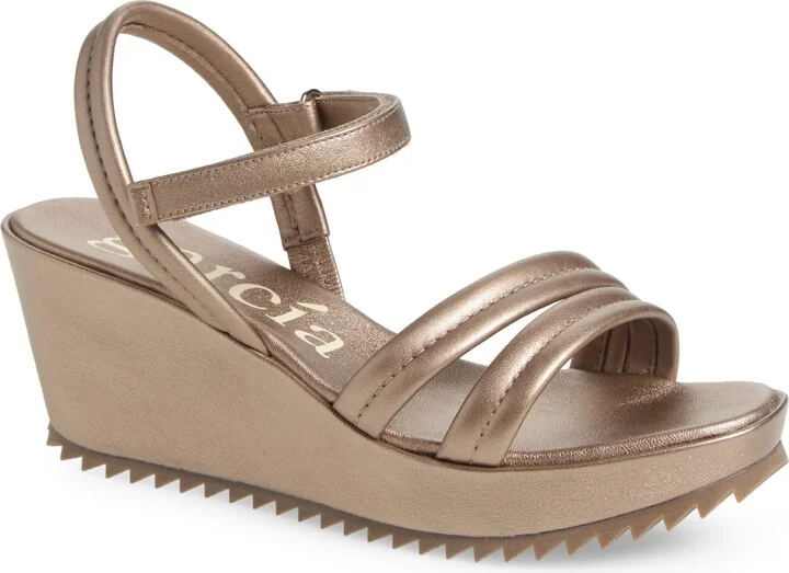 Fancey Ankle Strap Platform Wedge Sandal