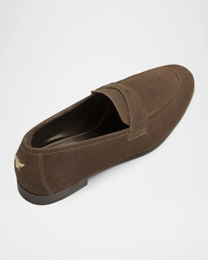 Fandango Suede Penny Loafers - Image 5