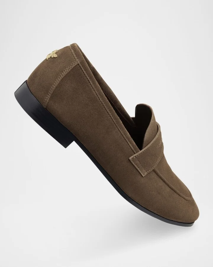 Fandango Suede Penny Loafers - Image 9