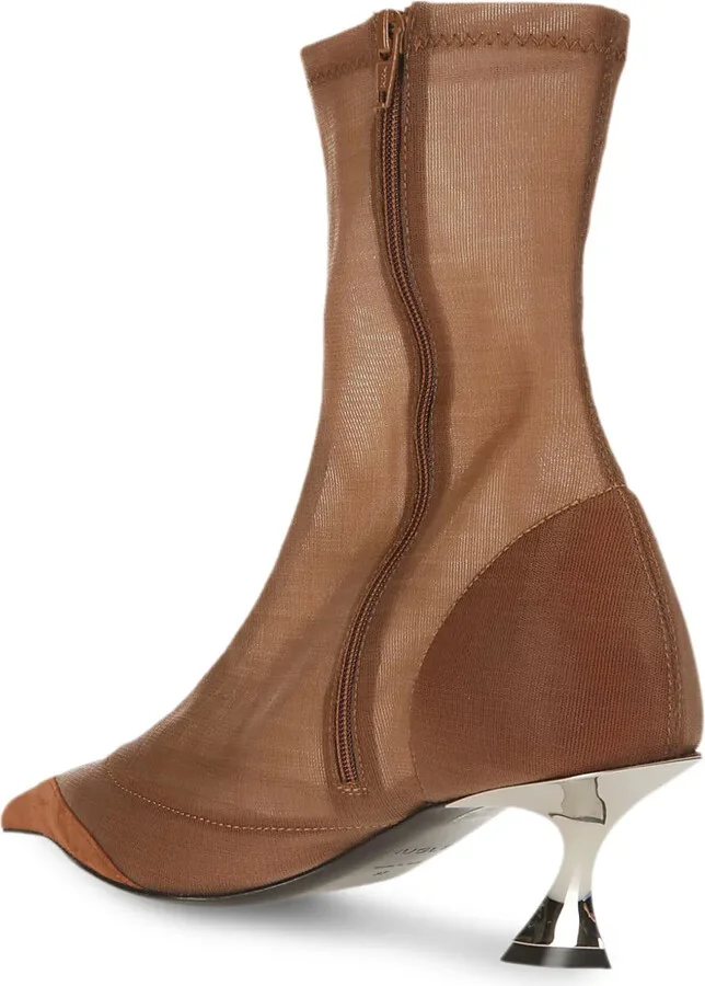 Fang 55mm pointed-toe mesh boots - Image 3