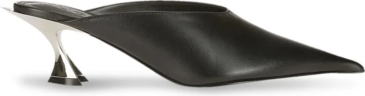 Fang 55mm pointed-toe mules