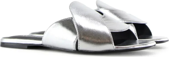 Fanny metallic slide sandals - Image 2