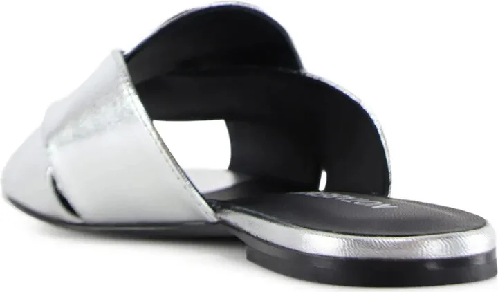 Fanny metallic slide sandals - Image 3