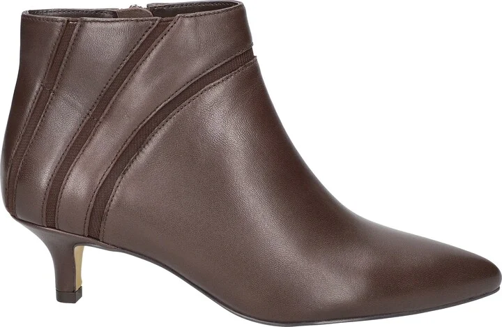Faraday Pointed Toe Kitten Heel Bootie - Image 3
