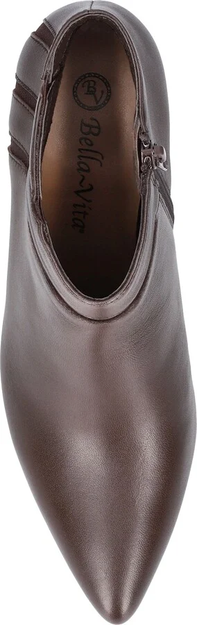 Faraday Pointed Toe Kitten Heel Bootie - Image 5