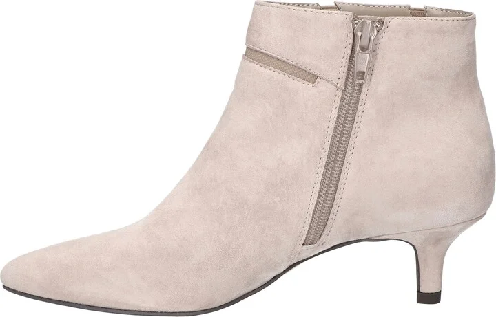 Faraday Pointed Toe Kitten Heel Bootie - Image 7