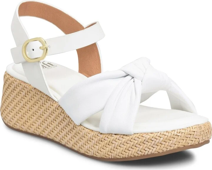 Farah Basketweave Platform Sandal