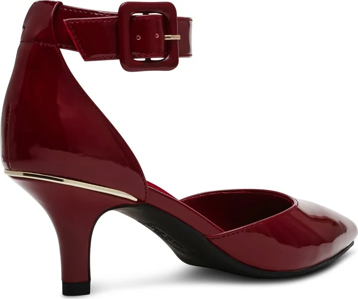 Fararia Pointed Toe Kitten Heel Pump - Image 2