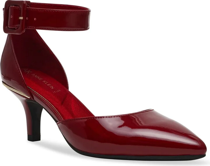 Fararia Pointed Toe Kitten Heel Pump