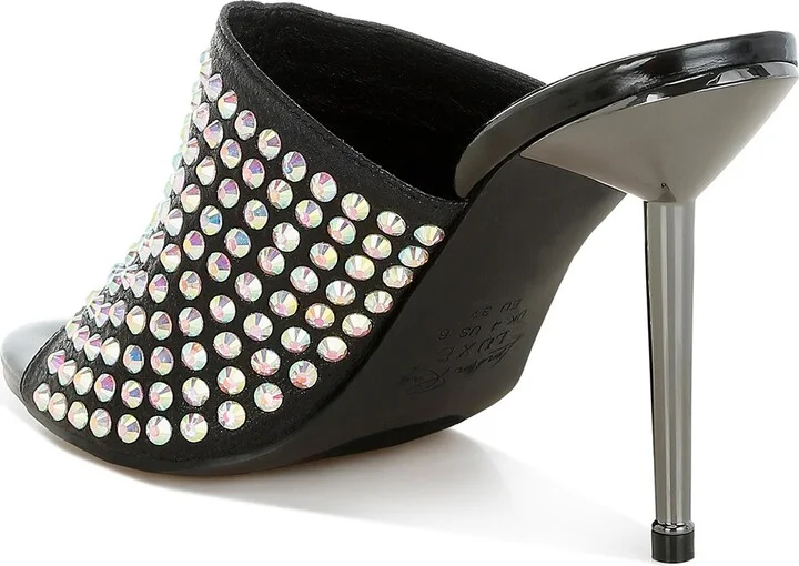 Farasha Rhinestone Pump Sandal - Image 2
