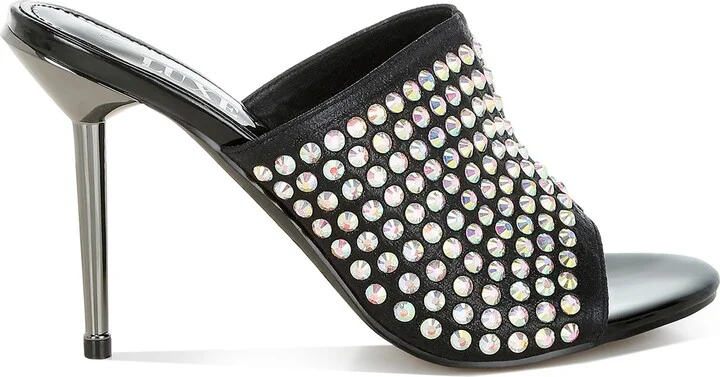 Farasha Rhinestone Pump Sandal - Image 4