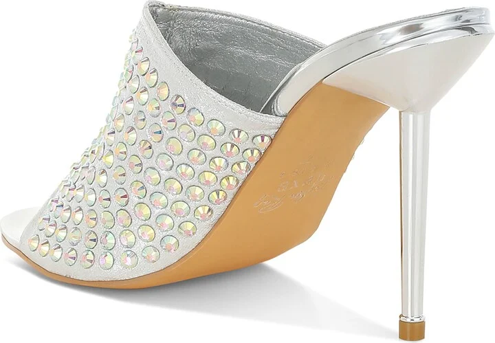 Farasha Rhinestone Pump Sandal - Image 8