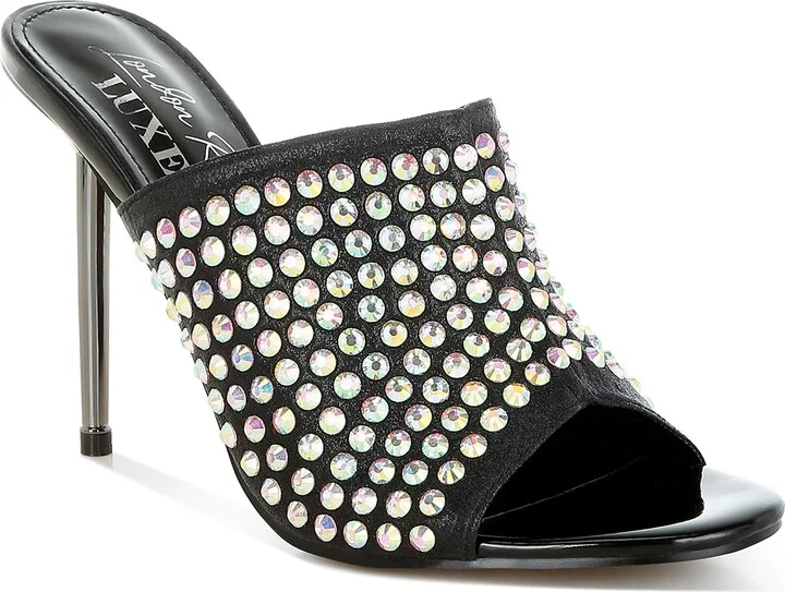 Farasha Rhinestone Pump Sandal