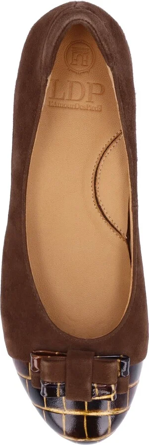 Farida Cap Toe Pump - Image 5
