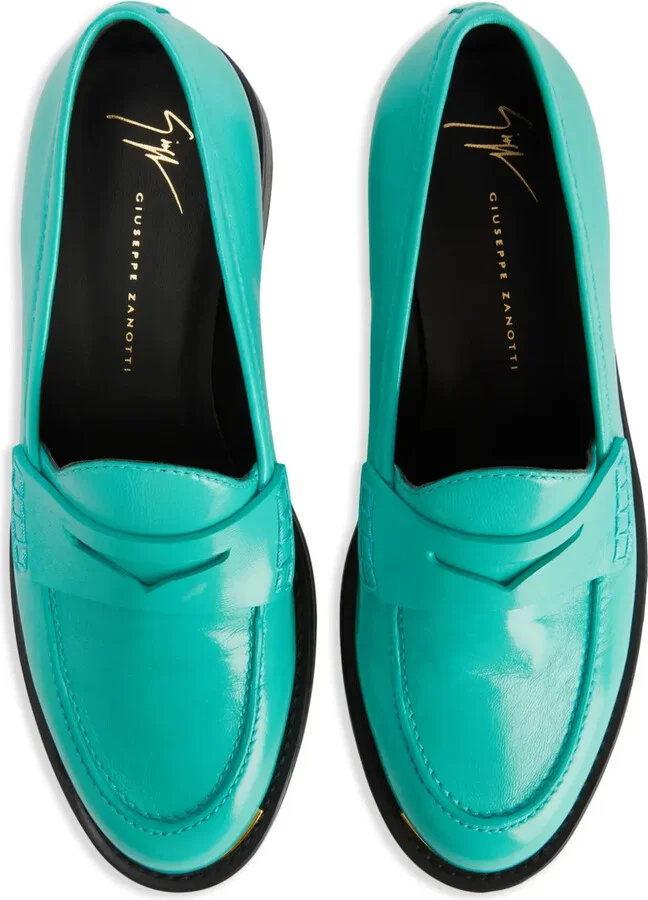 Faridha patent leather loafers - Image 4