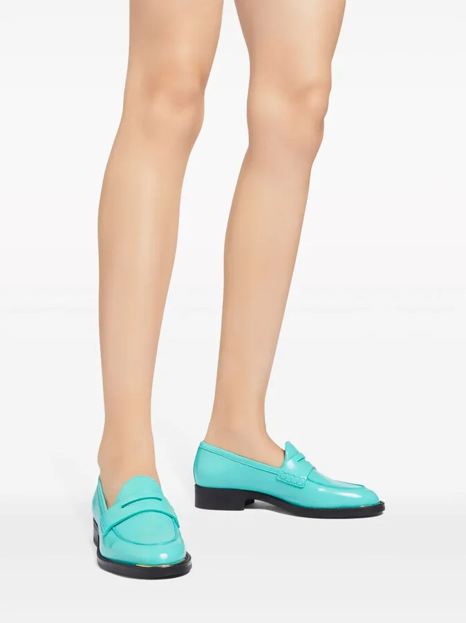 Faridha patent leather loafers - Image 5