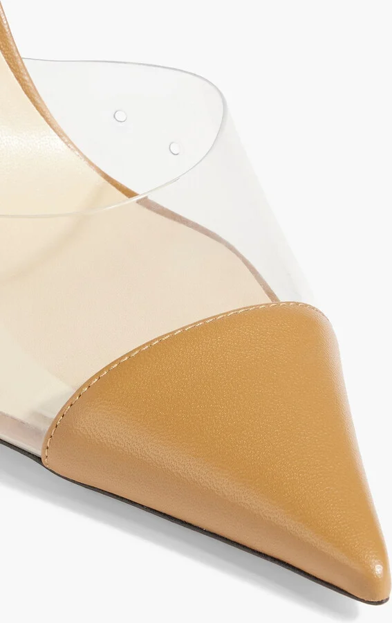 Farley 95 PVC and leather pumps - Image 4