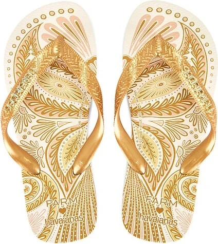 Farm Papillon Flip Flop