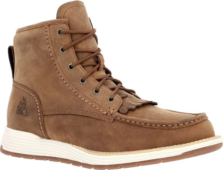 Farmstead RKW0397 Men's Brown Leather (EH) Safety Toe Work Boots Rock58 (Brown,9 (Men's))