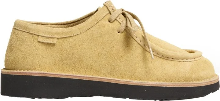 Faro lace up shoes in suede calfskin - Image 5