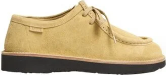 Faro lace up shoes in suede calfskin