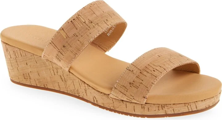 Farra Platform Wedge Slide Sandal