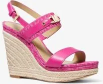 Farrah Leather Wedge Sandal - Image 4