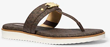 Farrah Signature Logo Sandal