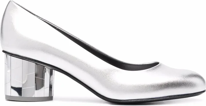 Farrah slip-on leather pumps