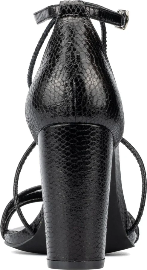 Fashion To Figure Women's Belinda Wide Width Heels Sandals - Image 2