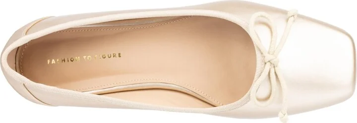 Fashion To Figure Women's Fawn Ballet Flat - Wide Width - Image 2