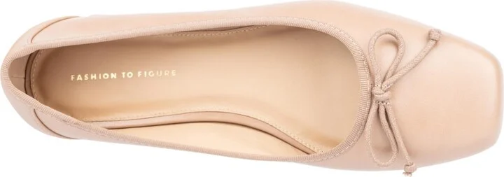 Fashion To Figure Women's Fawn Ballet Flat - Wide Width - Image 4