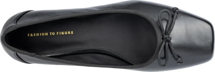 Fashion To Figure Women's Fawn Ballet Flat - Wide Width - Image 6