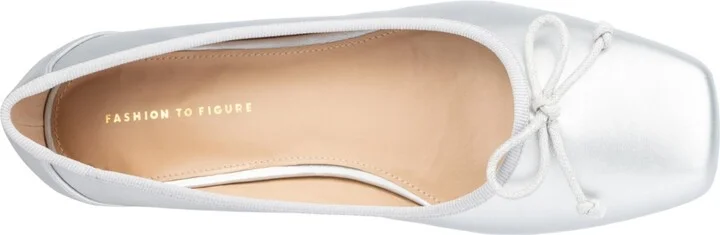 Fashion To Figure Women's Fawn Ballet Flat - Wide Width - Image 8