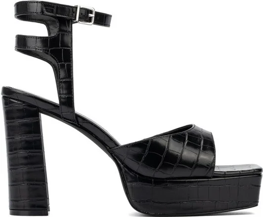 Fashion To Figure Women's Hilari Block Heels - Wide Width - , BLACK - Image 2