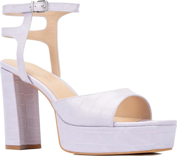 Fashion To Figure Women's Hilari Wide Width Heels Sandals