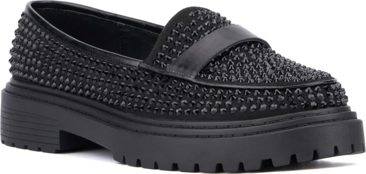 Fashion To Figure Women's Imani Gem Loafer - Wide Width