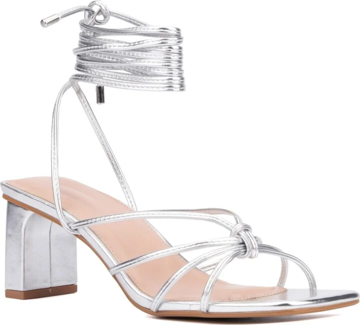 Fashion To Figure Women's Lana Wide Width Heels Sandals