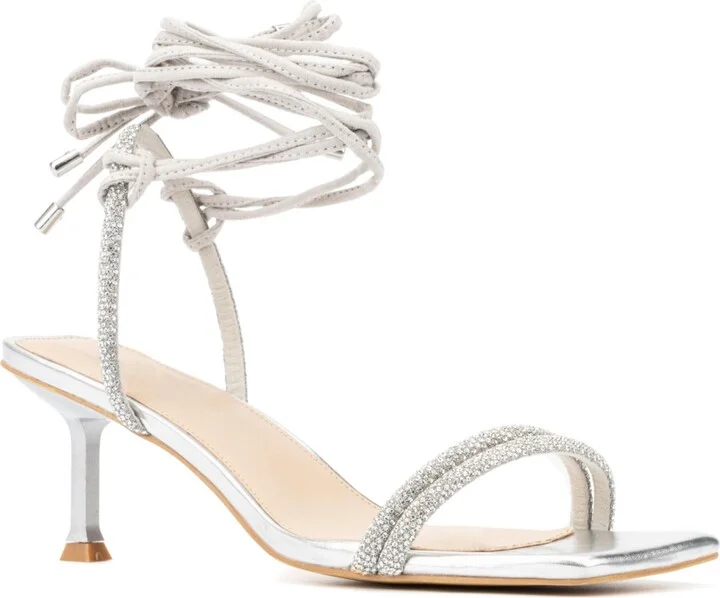 Fashion To Figure Women's Laurie Wide Width Heels Sandals