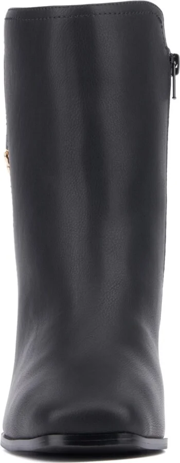 Fashion To Figure Women's Maire Bootie with chain- Wide width - Image 11