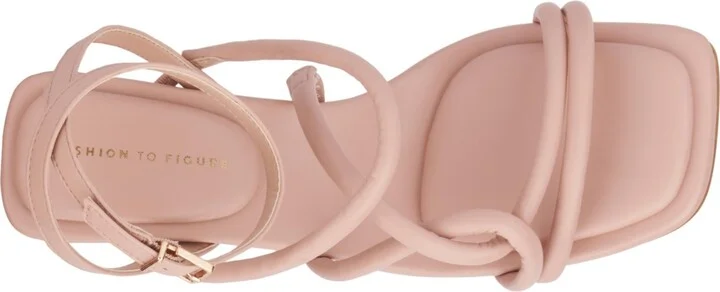 Fashion To Figure Women's Ohara Ankle Strap Heel Sandal - Wide Width - Image 7