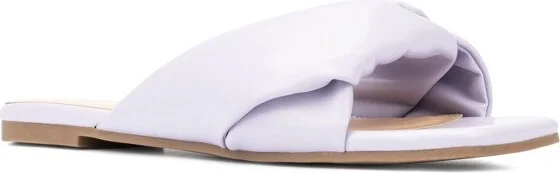 Fashion To Figure Women's Pamela Flats - Wide Width - , LAVENDER