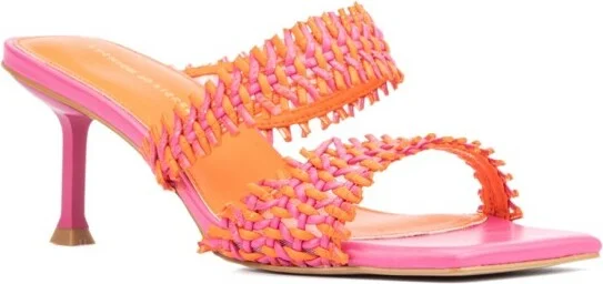 orange/pink