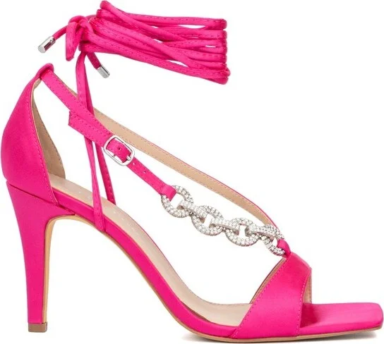 Fashion To Figure Women's Rosie Heels - Wide Width - , FUCHSIA - Image 2
