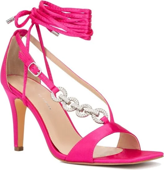 Fashion To Figure Women's Rosie Heels - Wide Width - , FUCHSIA