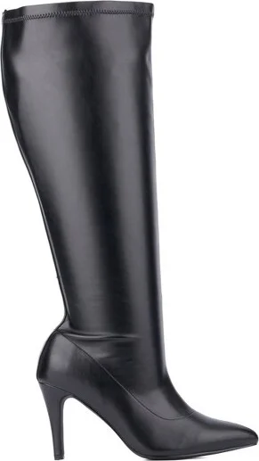 Fashion To Figure Women's Selena Knee High Boot - Wide Width - , COGNAC - Image 3
