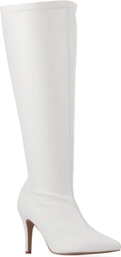 Fashion To Figure Women's Selena Knee High Boot - Wide Width - , COGNAC