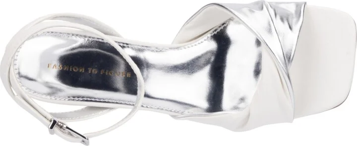 Fashion To Figure Women's Shila Heel Sandal - Wide Width - Image 7