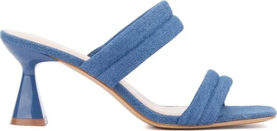 Fashion To Figure Women's Sophia Heel Sandal - Wide Width - BLACK, - Image 5