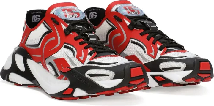 Fast in Maglina logo-patch sneakers - Image 2